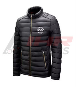 Chaqueta de burbujas de invierno ligera y ajustada, cremallera completa de alta calidad, con capucha, transpirable, tejido de Nailon/poliéster para Unisex - Product Image 2