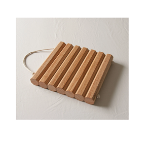 Dessous de plat en bois exigeants faits à la main personnalisés hauts exigeants meilleurs dessous de plat en bois produit de vente chaud - Product Image 1