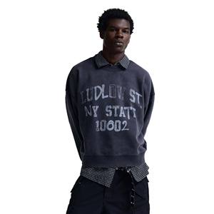 Sudadera de Felpa de Algodón Extra Grande de Alta Calidad para Hombre, Impresión de Logotipo Personalizada, OEM, Sudaderas con Capucha y Sudaderas de Invierno - Product Image 1