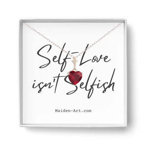 Collier pendentif cœur rouge en argent sterling 925 plaqué rhodium, chaîne en or rose et platine, diamant, tendance, religieux, pour fiançailles - Product Image 1