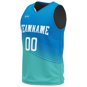 Ensemble de basket-ball personnalisé avec nom et numéro d'équipe, respirant et à séchage rapide - Product Image 2