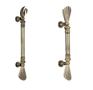 Poignée de porte en laiton en gros d'usine pour la personnalisation de poignée de porte principale d'hôtel et de bureau meilleure vente - Product Image 1