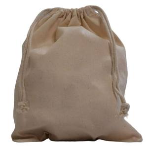 Sac à poussière de luxe en coton recyclé naturel écologique réutilisable emballage cadeau de protection de mode bijoux cosmétiques recyclables - Product Image 4