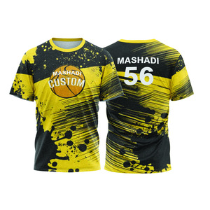 El conjunto de uniforme de baloncesto para hombres con impresión por sublimación de alta calidad incluye camiseta y bolsa para equipo de baloncesto completo - Product Image 3