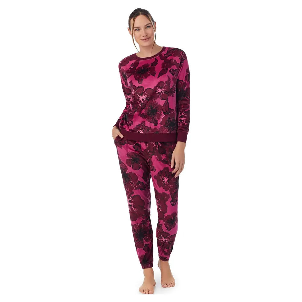 Moda rahat tarzı pijama seti pj seti bahar ve sonbahar bayanlar için nefes pijama seti pijama bayan