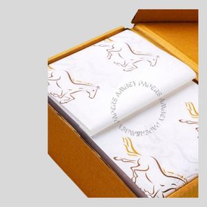 Wholesale Custom Printed Virgin Pulp Tissue Paper Premium Quality Disposable Waterproof Roll for Gift Packaging Branded Wrapping - Product Image 3