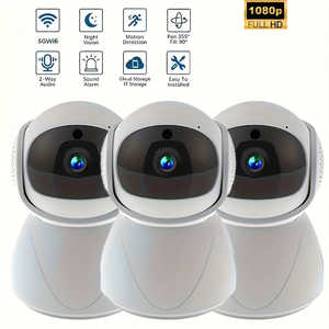 กล้องวงจรปิดอัจฉริยะ 1080P 2.4G สำหรับภายในอาคาร ภาพสีคมชัดในเวลากลางคืน บันทึกเสียงสองทาง เชื่อมต่อ WiFi พร้อมตัวเลือกการจัดเก็บข้อมูลบนคลาวด์ - Product Image 4