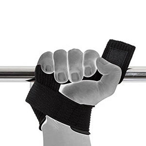 Correas de levantamiento de pesas para entrenamiento de gimnasio de muñeca con logotipo personalizado para entrenamiento correas de levantamiento de tela suave de nuevo diseño en MOQ bajo - Product Image 4