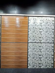 เอฟเฟกต์3D ความหนา9มม. 30*60ซม. ตกแต่งด้วยแสงความหนา9มม. การผสมผสานสีเข้มภายนอกกำแพงเซรามิกชั้นโรงแรมกลางแจ้ง - Product Image 5