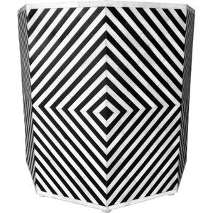 Mesa auxiliar con incrustaciones de hueso de la mejor calidad con Diseño a rayas, Ágata pulida y taburete estilo animal negro de la India - Product Image 1