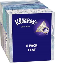 Kleenex ทิชชู่นุ่มพิเศษ3ชั้น85นับแต่ละแพ็ค6กระดาษซับน้ำสำหรับใช้ในชีวิตประจำวัน - Product Image 1