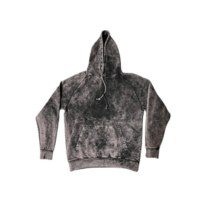 Conjunto de chándal lavado con ácido para hombre de 100% algodón de alta calidad con diseño personalizado que incluye sudaderas con capucha y sudaderas - Product Image 1