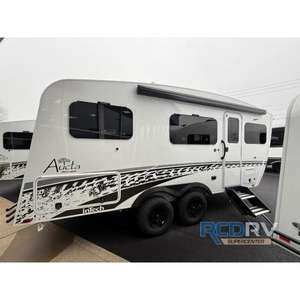 รถพ่วงแคมป์ปิ้งออฟโรด InTech RV Aucta Magnolia รุ่นใหม่ ปี 2026 ทำจากไฟเบอร์กลาส พร้อมระบบกันสะเทือนอิสระ และดีไซน์แบบมินิป๊อปอัพ - Product Image 4