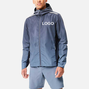 Survêtement à capuche décontracté pour hommes, veste de sport, pantalon, ensemble de 2 pièces, tenue de sport respirante et imperméable pour l'hiver - Product Image 5