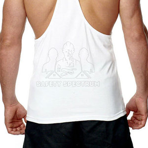 Low Price High Quality Men's Casual Knitted <b>Stringer</b> <b>Vest</b> Summer Wear Breathable Quick Dry 100% Cotton - Product Image 5