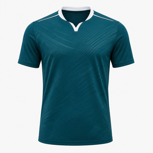 Camiseta de Tenis de Manga Corta Unisex con Tela Ligera, Transpirable, Cómoda y Flexible para Entrenamiento, Partidos y Juego en la Pista - Product Image 1