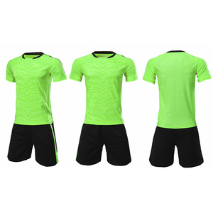 Traje de entrenamiento de fútbol de manga corta personalizable Ropa deportiva de fútbol para hombres y mujeres Uniforme de pantalones cortos de Jersey personalizado - Product Image 6