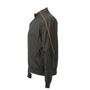 แจ็คเก็ตโค้ชผ้าแคนวาสสตรีทแวร์สีสันสดใสแบบใหม่สำหรับผู้ชาย ขายดี สไตล์เลตเตอร์แมน กันน้ำ ระบายอากาศด้านหน้า - Product Image 6