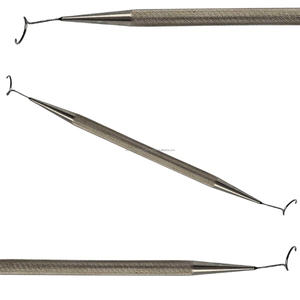 Sonda Pigtail Katena con Orificios para Sutura, Herramienta Oftálmica para Cirugía Lacrimal, Acero Inoxidable, Uso Hospitalario, CE, Clínica ORL, Reutilizable - Product Image 2