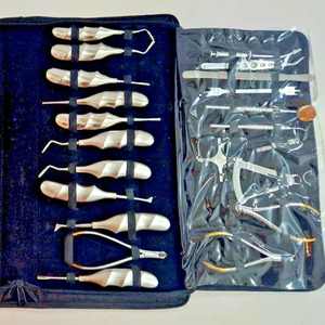 Ensemble d'instruments vétérinaires chirurgicaux professionnels pour dentiste dentaire 60 pièces avec étui de haute qualité - Product Image 3