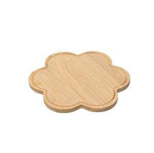 Plateau de service décoratif en bois de coeur Planche à découper en bois d'acacia pour gravure - Product Image 5