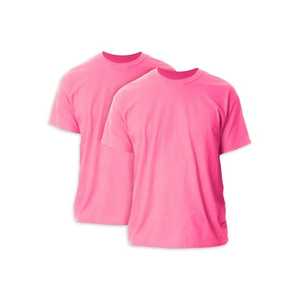 Camisetas de algodón de 300g para hombre, camiseta transpirable holgada de cuello redondo de verano de manga corta para hombre y mujer, Camiseta básica - Product Image 1