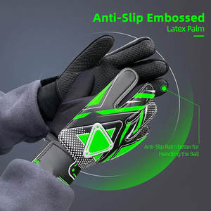 ถุงมือผู้รักษาประตูทำจากหนังวัสดุทนทานถุงมือผู้รักษาประตูใส่สบาย - Product Image 3