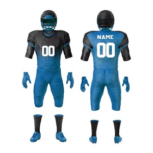 Últimos Uniformes de Fútbol Americano Cómodos y Más Vendidos para Jóvenes, Ropa Deportiva Personalizada, Uniforme de Fútbol Americano Sublimado con Tela de Sarga - Product Image 1