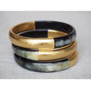 Brazaletes de Cuerno Natural Tallados para Mujer, Ecológicos, Pulidos, Modernos, Únicos, Sostenibles, Joyería de Moda para Bodas - Product Image 1