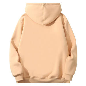 Luxe personnalisé pour hommes 100% fibre de bambou surdimensionné double couche polaire Hoodie-380gsm hiver anti-rétrécissement taille XS - Product Image 2