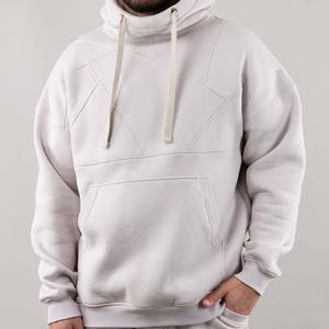 2025 modelo sudaderas con capucha personalizadas transpirable vintage suave algodón de alta calidad pullover HOODIE hombre - Product Image 4