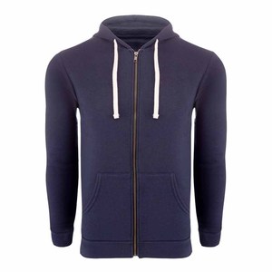 Sudaderas con Capucha Personalizadas para Hombre, de Invierno, de Poliéster/Algodón, con Cierre de Cremallera y Diseño de Bloques de Color en Contraste - Product Image 6