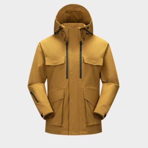 2025 hommes léger à capuche tactique veste de pluie respirant tissu imperméable pour les Sports d'hiver pour la randonnée pêche haute rue - Product Image 1