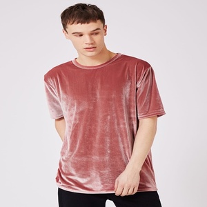 Velour magliette da <span class=keywords><strong>uomo</strong></span> Casual a maniche lunghe in <span class=keywords><strong>velluto</strong></span> traspirante abbigliamento tinta unita servizio OEM disponibile - Product Image 5