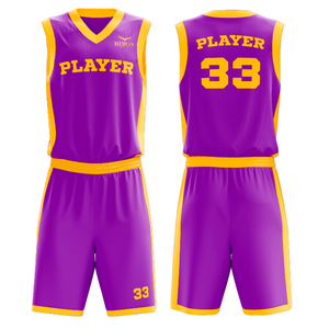 Ropa deportiva sublimación hombres mujeres Reversible baloncesto Jersey conjunto tela de malla con número de equipo logotipo impresión baloncesto uniforme - Product Image 6