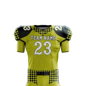 ชุดอเมริกันฟุตบอลแบบสวม แห้งเร็ว ระบายอากาศได้ดี ปี 2026 ออกแบบคอเสื้อได้ตามต้องการ - Product Image 4