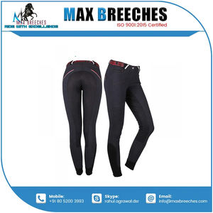 Culotte de genou à siège complet en silicone de haute qualité de taille personnalisable culotte d'équitation confortable produits de cheval d'exportation mondiale - Product Image 6