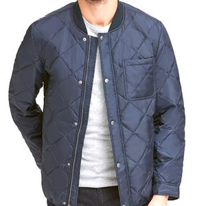 Chaqueta acolchada de algodón de alta calidad para hombre 2025, chaqueta acolchada con burbujas de diseñador de invierno de manga larga, impermeable y transpirable personalizada - Product Image 6