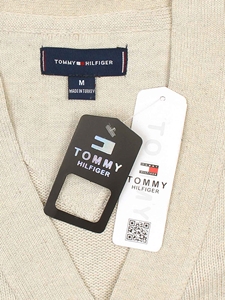 Cárdigan de algodón TH, suéter Beige, cierre de botones, ajuste Regular, estilo clásico Vintage, cárdigan de marca de calidad importada Premium - Product Image 5