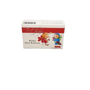 Boîtes de cartes de jeu pour l'éducation préscolaire, imprimées en offset, recyclables, avec revêtement UV en feuille d'or personnalisée, emballage de jeu pour enfants - Product Image 3