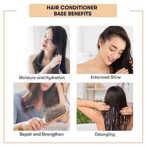เบสครีมนวดผมออร์แกนิคสำหรับผมหยิก บำรุงความชุ่มชื้น ลดการชี้ฟู บำรุงด้วยน้ำมันสมุนไพร สำหรับจัดแต่งทรงผม - Product Image 4