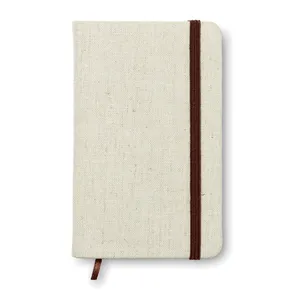 Quaderno Promozionale in Tela Sostenibile RUNDO, Essenziale per il Merchandising Ecosostenibile - Product Image 1
