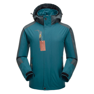 Chaqueta Softshell Deportiva Ligera Unisex al por Mayor para Exteriores, con Relleno de Poliéster y Algodón, Cuello Alto y Estampado con Técnica de Lavado - Product Image 6