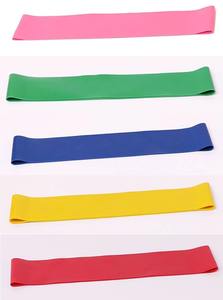 Banda de ejercicio circular de cadera con resistencia flexible y costuras cómodas para el entrenamiento diario de piernas - Product Image 4