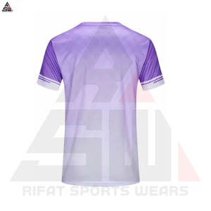 Vente chaude maillot de football imprimé numérique 100% polyester respirant séchage rapide personnaliser votre propre logo prix de gros unisexe - Product Image 2