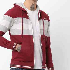 Haute qualité hiver hommes 100% coton haut sérigraphié à capuche grande taille mode vêtements personnalisés broderie Logo en gros - Product Image 1