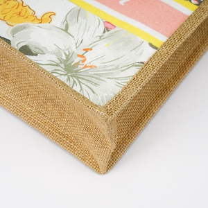 กระเป๋าผ้าแคนวาสและปอกระเจาพร้อมซับในผ้าลินินกระเป๋ารักษ์ส่วนตัวสำหรับใช้ในชีวิตประจำวันของขวัญและการเดินทาง - Product Image 2