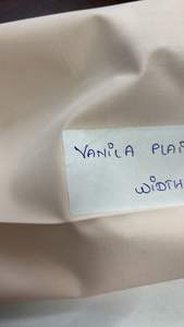 Best Selling & Premium <b>100</b>% Cotton Vanilla Color Plain Shirting <b>Fabric</b> High-Quality Material for Garment Manufacturing - Product Image 3