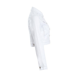 Veste en jean décontractée pour femmes, manches longues, respirante, séchage rapide, vêtements d'extérieur d'hiver, doublure en coton, service OEM, tissu imprimé XL - Product Image 3