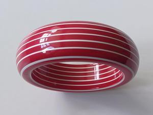 Brazalete Abierto de Alta Calidad, Venta Directa de Fábrica, Brazalete Hawaiano en Forma de C de Acrílico, Ecológico, para Mujer, para Bodas - Product Image 5